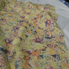 Digital tekstil utskrift prøve 3 av A1 digital tekstil skriver WER-EP6090T